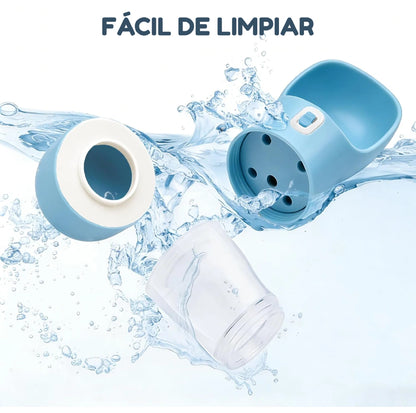 Botella Agua Mascotas 3 en 1