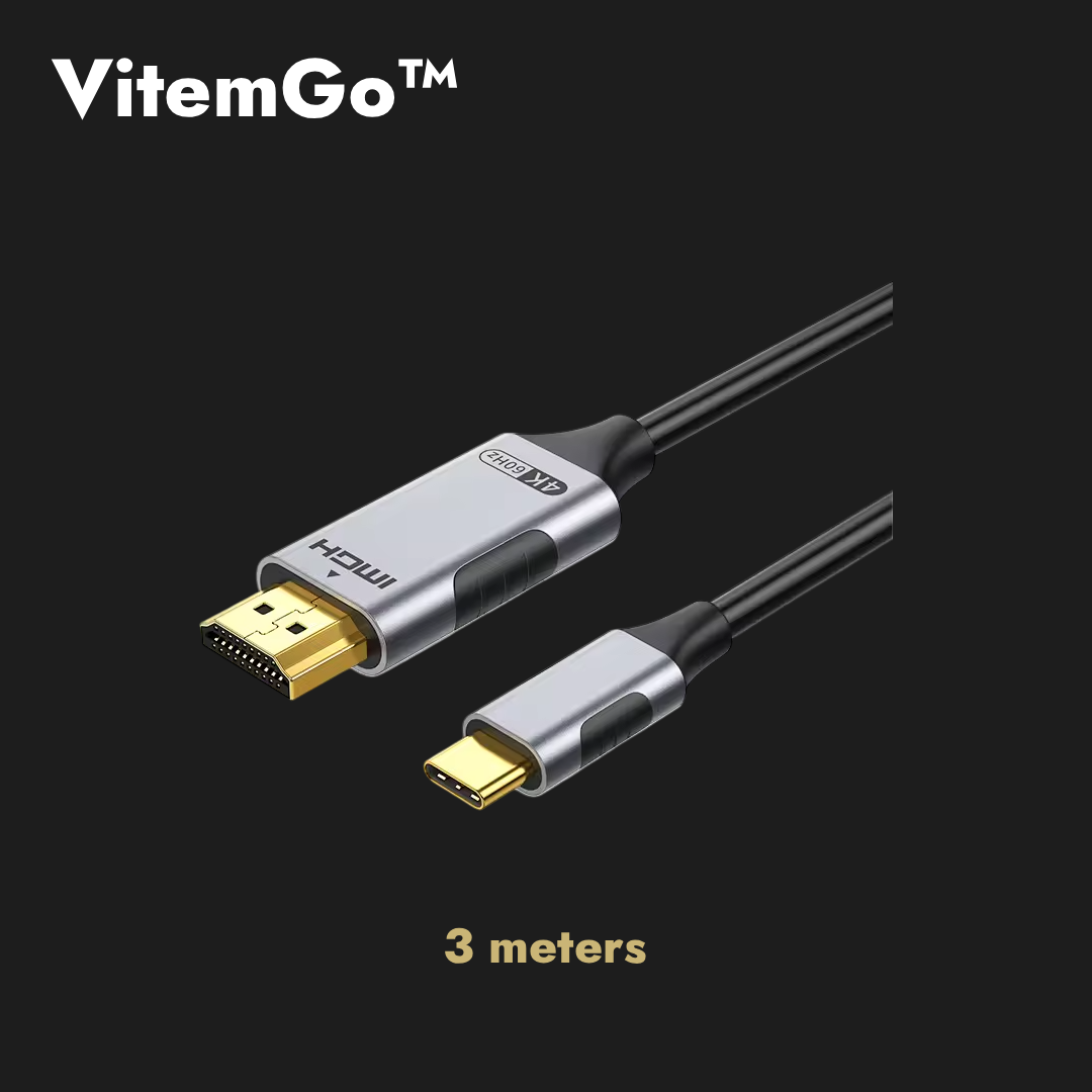 USB C to HDMI Cable 4K