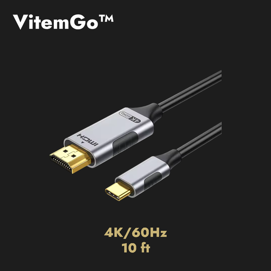 USB C to HDMI Cable 4K